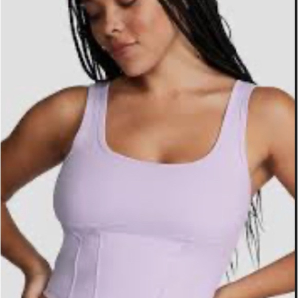 Pink Victoria’s Secret corset  Tank Top